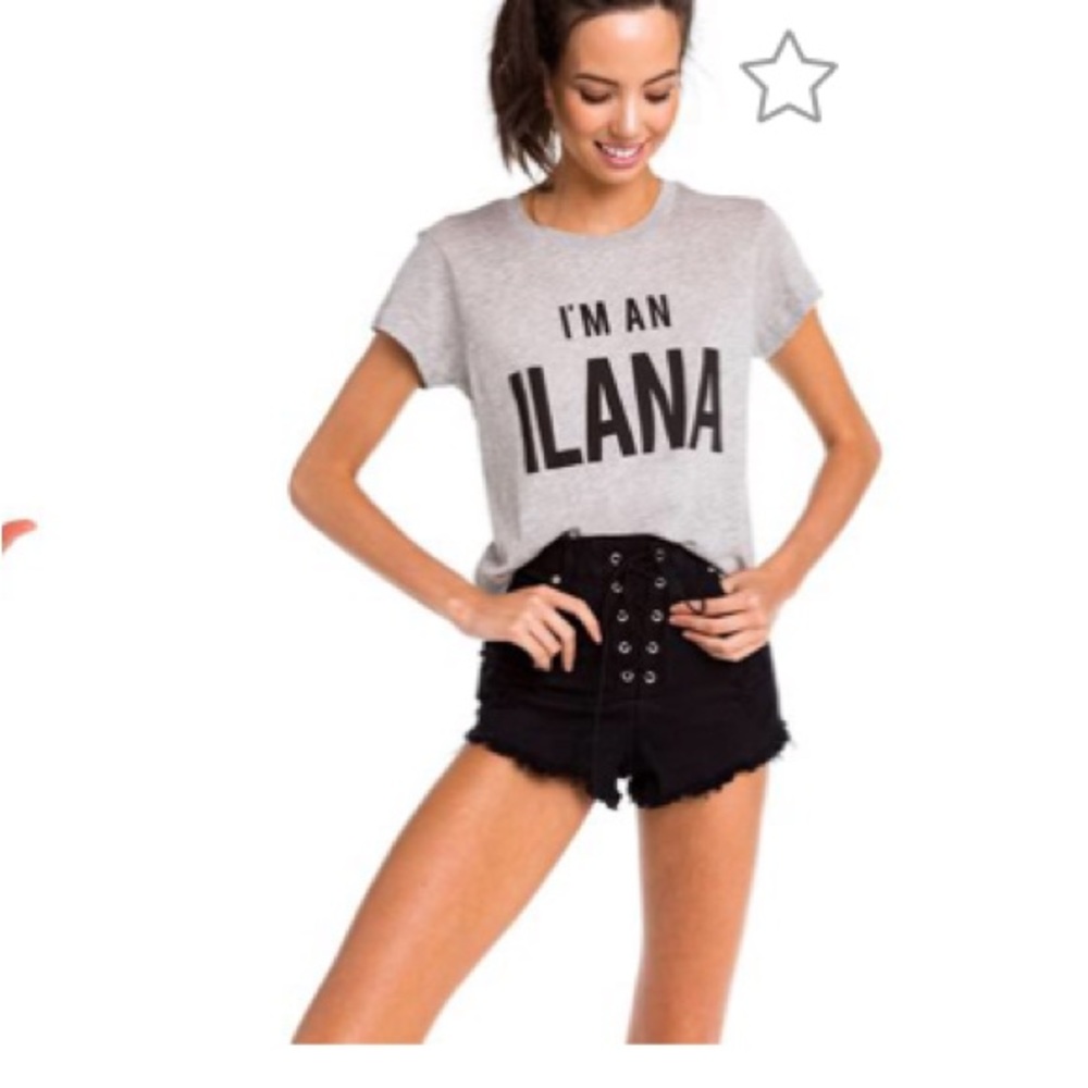 👑 🆙 wildfox broad city I’m an Ilana tee shirt gray s